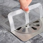 Resim 50'li Premium Metal Lavabo Süzgeci, Mutfak ve Banyo Drenajları için Anti-Tıkanma Saç Tutucu, Kolay Montaj, Geliştirilmiş Drenaj Deneyimi 