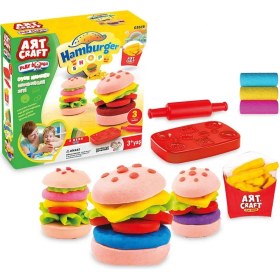 Resim MCM Group 03573 Dede, Hamburger Set Oyun Hamuru 150 gr / +3 Yaş 