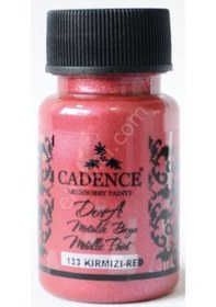 Resim 133 Dora Kırmızı Cadence Dora Metalik Boya 50Ml Cc 