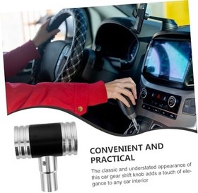 Resim VALICLUD Alüminyum Alaşımlı Vites Topuzu Uçak Şeklinde Dayanıklı Çok Amaçlı Araç Aksesuarı Kolay Kurulum Ile Yarış Ve Günlük Kullanım Için Uygun 