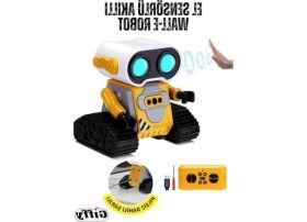 Resim Akıllı Rc Robot, El Sensörlü Işıklı ve Sesli Fonksiyonlar ile Eğlenceli Oyun Deneyimi (Sarı) 