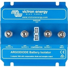 Resim Victron Energy Argodiode 100-3ac 100a Akü İzolatörü 1 Giriş 3 Çıkış Arg100301000r 