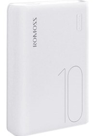 Resim Romoss Mini 10000mah Taşınabilir Şarj Cihazı, Hızlı Şarj Ve Çift Usb Çıkışlı, Beyaz 