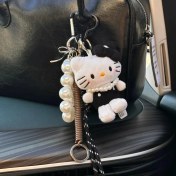 Resim Silver1 Zarif Anti-Kayıp Araba Anahtarlık Okul Çantası Çekicilik Bebek Yaratıcı Erkek ve Kadın Çift Yıldız Ayı Anahtarlık (Yurt Dışından) 