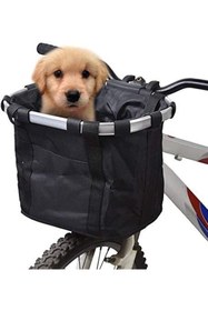 Resim Asroya Katlanır Bisiklet Sepeti Kumaş + Metal Tüm Bisikletlere Uyumlu Sepet Askılı Metal 