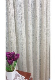 Resim Evdepo Home Kullanıma Hazır Örme Tül Perde (446396089) 
