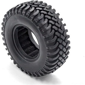 Resim Geekyou 1/10 Rc Araba İçin 4 Adet Kauçuk Lastik, Trx4 Scx10 90046 90047 Cc01 Uyumlu, Dış Çap 110mm Genişlik 40mm 