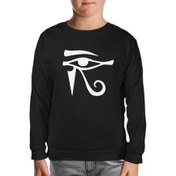 Resim Lord T-Shirt Ra'nın Gözü - R Siyah Çocuk Sweatshirt 