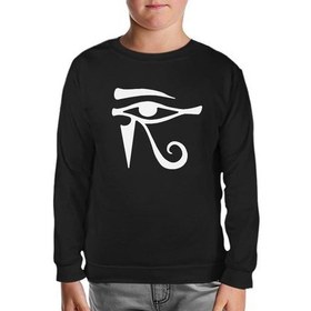 Resim Lord T-Shirt Ra'nın Gözü - R Siyah Çocuk Sweatshirt 