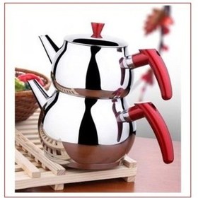 Resim Şelale Küre Aile Boyu Çaydanlık Bakalit Kulp Paslanmaz Çelik Diğer 