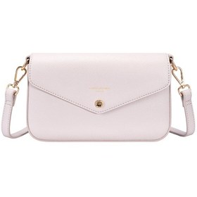 Resim David Jones Kadın Zarf Kapaklı Portföy Omuz Çantası Cm6120-6 Lila 