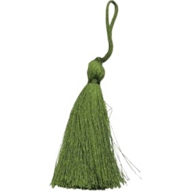 Resim Püskül Tekli 10 cm 1 Adet Yeşil 