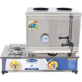 Resim İdeal Çelik İdeal Çelik 40 Lik Doğalgazlı Ce Belgeli Çay Set 