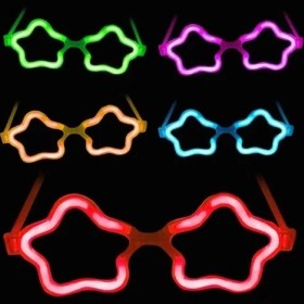 Resim Yıldız Glow Partisi Gözlüğü 12 Adet 