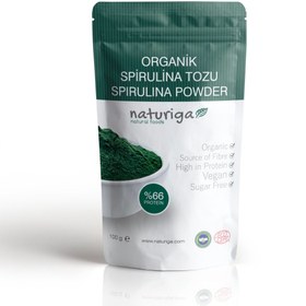 Resim NATURİGA Organik Spirulina Tozu 100g 