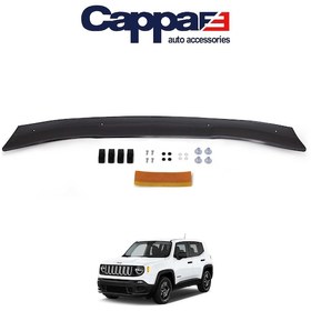 Resim Cappafe Jeep Renegade Ön Kaput Koruma Rüzgarlık 4Mm Abs 2015-› 