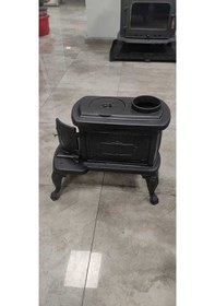 Resim Nostalji Fs059 Pik Döküm Mini Soba Şömine 