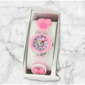 Resim Kordondan Işıklı Sanrio Cinnamoroll Kuromi My Melodi Hello Kitty Tarçın Rulosu Kol Saati 