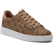 Resim Guess Beckıe Kadın Bej Kahverengi Sneaker Fl7bkıfal12-beıbr 