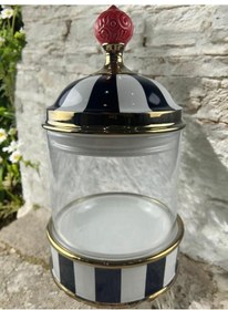 Resim Roy King Nero Cam Kavanoz 24 Cm 