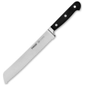 Resim Pirge Classic Ekmek Bıçağı Dişli 22 CM Siyah 