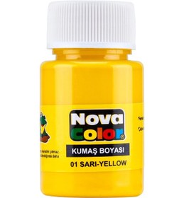 Resim Nova Color Kumaş Boyası Sarı Nc-159 