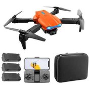 Resim Wenlin 4k Çift Kameralı Engelden Kaçan Rc Drone - 3 Pil, Uzun Uçuş, Taşıma Çantası 