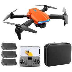 Resim Wenlin 4k Çift Kameralı Engelden Kaçan Rc Drone - 3 Pil, Uzun Uçuş, Taşıma Çantası 