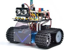 Resim Keyestudio Mini Caterpillar Tank V3.0 Arduino Robot Araba Kiti 