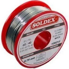 Resim Soldex 100Gr 0.75 Mm 60/40 Lehim Teli 