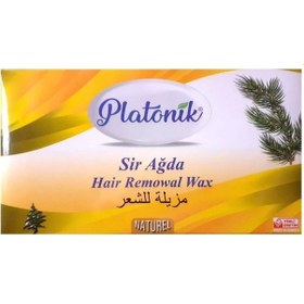 Resim Platonik Naturel Sarı Kalıp Sir Ağda 400 G x 3 