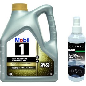 Resim Mobil 1 Fs X2 5W-50 Motor Yağı 4 L + Carpex Oto Lastik Tamir Kiti 