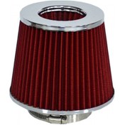 Resim Nyf Racing Hava Filtresi Tuning Kırmızı 15cmx15cm Giriş: 76mm 