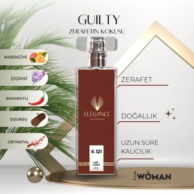 Resim silver elegance vip perfume Guilty 50 ml - Tutkulu Oryantal ve Çiçeksi Kadın Parfümü (K-121) 