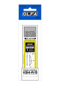 Resim Olfa Kb4-R/5 Maket Bıçağı Yedeği 5 Li 