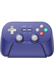 Resim 8bitdo Pro 3 Tmr Joystick Hall Effect Triggers Bluetooth Controller Nintendo Switch 2 Kablosuz Oyun Kolu , Pc, Macos, Android, Steam & Raspberry Pi Purple 