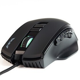 Resim Rush Bold RM878 10.000 DPI RGB Makro Oyuncu Mouse 