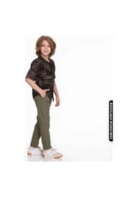 Resim Xo Kids Erkek Navy Pantolon 8-14 Yaş 64718 Epnt12028 Yeşil 001 