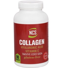 Resim Collagen Hyaluronic Acid Vitamin C 90 Tablet Kolajen 