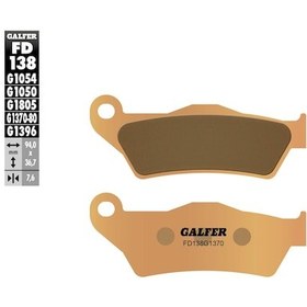 Resim Ktm 450 Exc 04- Galfer Fd138G1370 Ön Fren Balatası 