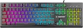 Resim Rampage MIRACLE K2 RGB Aydınlatmalı Membrane Switch Oyuncu Klavye 