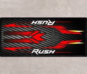 Resim RUSH İçin Tasarlanmış Motosiklet Matı - MM7292 - Standart / 260cm x 100cm 