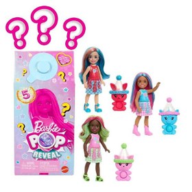 Resim Barbie Chelsea Pop Reveal Milkshake Serisi Oyun Seti JCN89 
