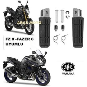 Resim Yamaha Fazer 8 -fz 8 Uyumlu Ön Basamak Seti A Kalite Supermoto 