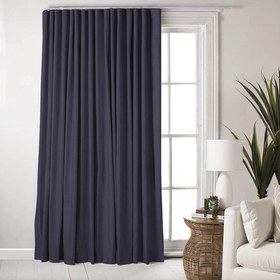 Resim Nuvomon Omega Fon Perde V34 - 140x270 cm - Lacivert 