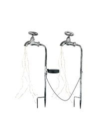 Resim Homyl Solar Garden Peyzaj Yolu Dize Işıkları Çim Sanatı B 