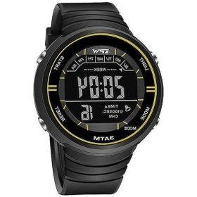 Resim Novahub Sarı Marka Erkek Lüks Spor Çift Analog Dijital Askeri Kol Saati, 5 Atm Su Geçirmez, 19-24 Cm Bilek Uygun Çok Renkli 
