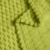 Resim Trorikal Fantezi Yeşil Izgara Desenli Flanel Battaniye - Yumuşak Polyester, Tüm Sezonlar İçin Makinede Yıkanabilir Dikdörtgen Atma Battaniyesi, Yatak, Koltuk veya Ev Dekoru için, Rahat Yatak Aksesuarı, Tropikal Stil Dekor, Dayanıklı Konfor, Pelüş Dokulu 