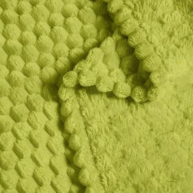 Resim Trorikal Fantezi Yeşil Izgara Desenli Flanel Battaniye - Yumuşak Polyester, Tüm Sezonlar İçin Makinede Yıkanabilir Dikdörtgen Atma Battaniyesi, Yatak, Koltuk veya Ev Dekoru için, Rahat Yatak Aksesuarı, Tropikal Stil Dekor, Dayanıklı Konfor, Pelüş Dokulu 