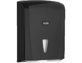 Resim Vialli K21B Z Katlı Kağıt Havlu Dispenseri 400'LÜ Siyah 